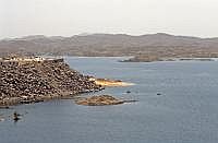 Nasser-See, der drittgrte Stausee der Erde (nach Volumen)