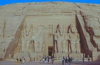 Abu Simbel: Der Groe Tempel - Eingang