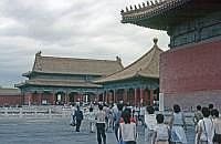 Peking: Verbotene Stadt - Halle der mittleren Harmonie und Halle der Wahrung der Harmonie