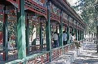 Peking:  Neuer Sommerpalast - Wandelgang
