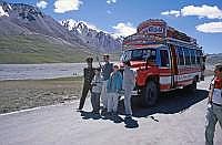 Karakorum-Highway: Unser Bus