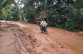 Strae zurck nach Siem Reap