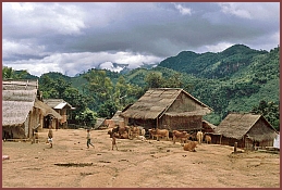 Huai Hia - Akha-Dorf