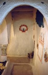 Ghadames:  Altstadt - Eingangsbereich eines Hauses