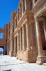 Sabratha: Theater - Bhnenbereich