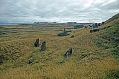 Moais vor Rano Raraku