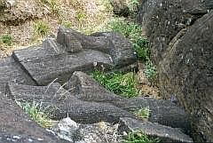 Rano Raraku: Der Steinbruch mit halbfertigen Moais