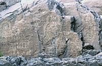 Chilas: Felsbilder am Indus - buddhistische Darstellungen