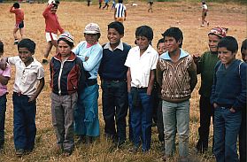 Jugendliche in Curahuasi