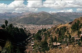 Sacsayhuaman: Blick auf Cuzco