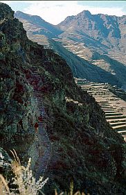 Inka-Strae in Pisac
