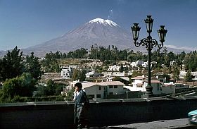 Arequipa mit Vulkan Misti