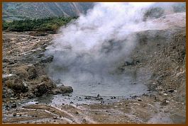 Dieng Plateau - vulkanische Aktivitt