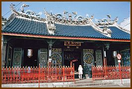 Semarang - chinesischer Tempel Tay Kak Sie 