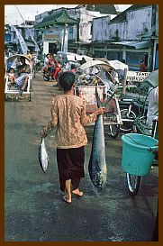 Muncar: Fischmarkt