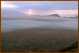 Nebelmeer am Mt. Bromo