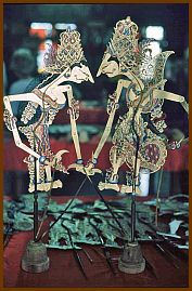 Yogyakarta - Wayang Kulit Figuren
