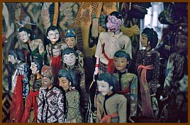 Yogyakarta - Wayang Golek Figuren