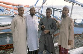 Vier Muslim-Mnner