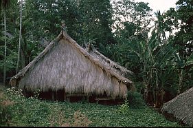 traditionelle Huser in Bau Pukang