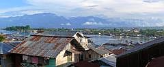 Blick auf Manokwari vom Hotel Maluku aus