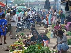 Hauptmarkt in Manokwari