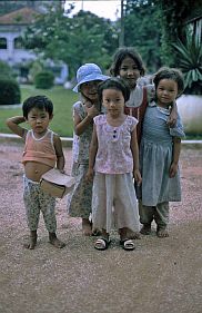 Saigon: Bettlerkinder