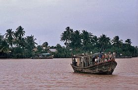 My Tho: Fahrt zur Mekonginsel