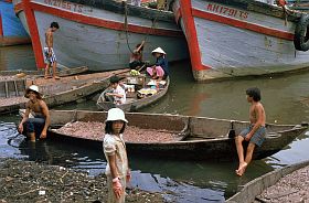 Nha Trang: Boote am Fischmarkt