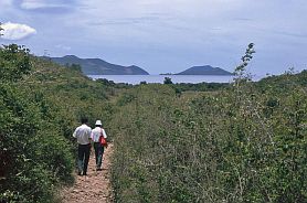 Insel Hon Mieu: Wanderung