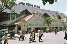 Hanoi-Altstadt: Markt Dong Xuan