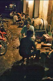 Hanoi-Altstadt: Bierlokal