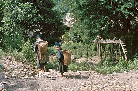 Dorf der Weien Thai